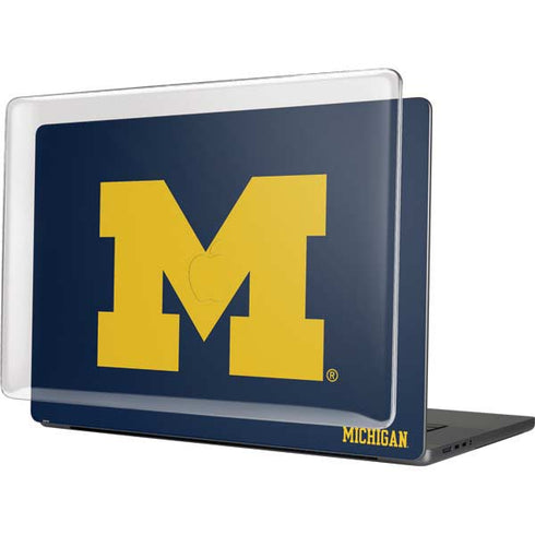 University of Michigan M Logo MacBook Pro 16in (2021-25) Case plus Skin