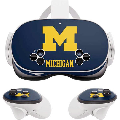 University of Michigan M Logo Meta Quest 3S Skin