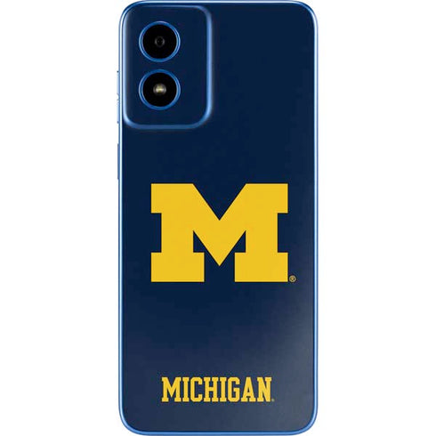University of Michigan M Logo Moto G Play 4G (2024) Skin