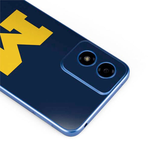 University of Michigan M Logo Moto G Play 4G (2024) Skin