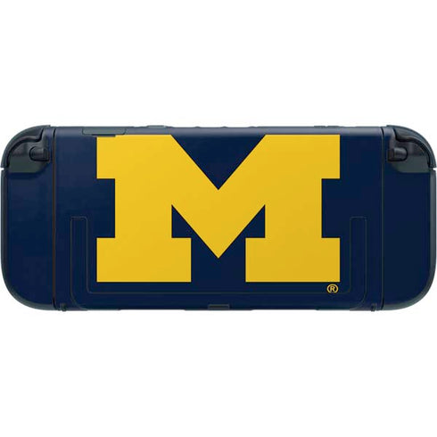 University of Michigan M Logo Nintendo Switch 2 (2025) with Joy-Con Skin