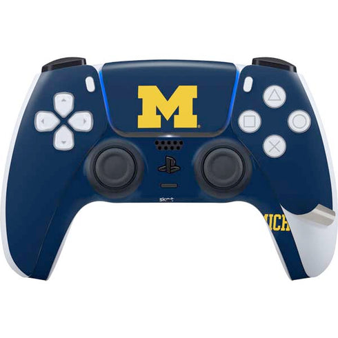 University of Michigan M Logo PS5 Pro Disk Bundle Skin
