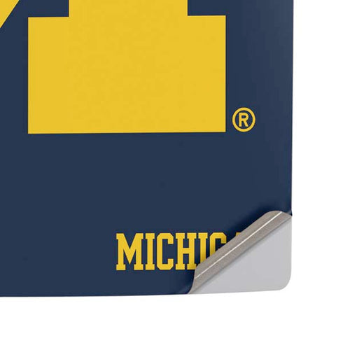 University of Michigan M Logo PS5 Pro Disk Console Skin