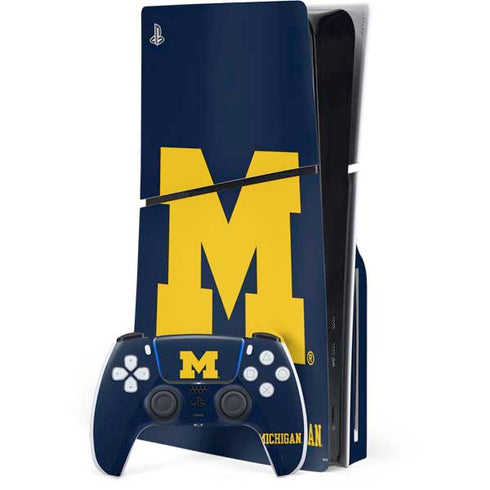 University of Michigan M Logo PlayStation PS5 Skins