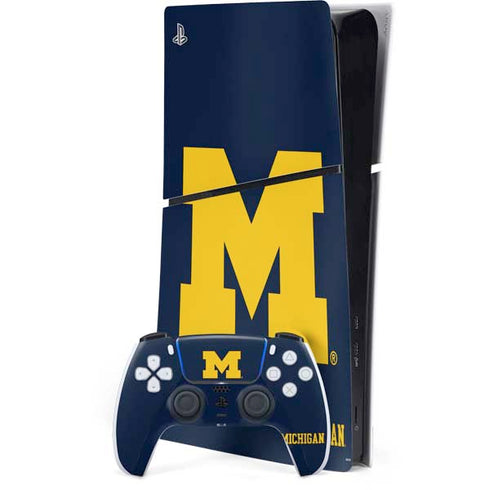 University of Michigan M Logo PlayStation PS5 Skins