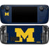 University of Michigan M Logo Steam Deck Handheld Gaming Computer OLED Skin