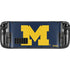University of Michigan M Logo Steam Deck Handheld Gaming Computer OLED Skin