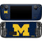 University of Michigan M Logo Steam Deck Handheld Gaming Computer Skin