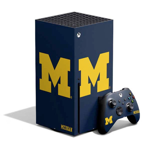 University of Michigan M Logo Xbox Series X Skins