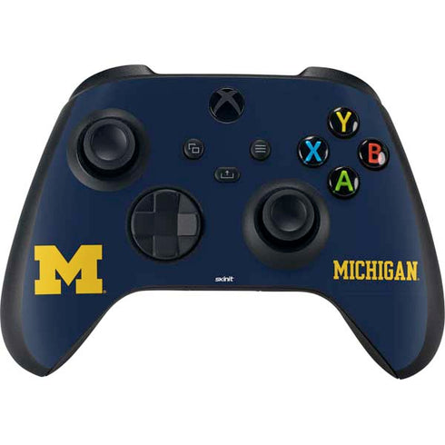 University of Michigan M Logo XBox Series X Digital Edition Bundle Skin