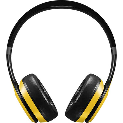 University of Michigan M Logo Yellow Beats Solo 4 Wireless Headphones Skin
