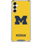 University of Michigan M Logo Yellow Gabb Phone 4 Clear Case