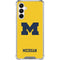 University of Michigan M Logo Yellow Galaxy A16 5G Clear Case
