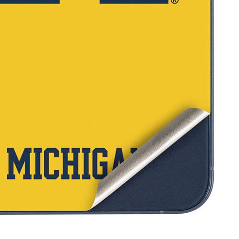 University of Michigan M Logo Yellow Galaxy A35 5G Skin
