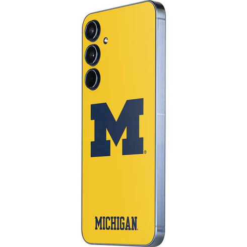 University of Michigan M Logo Yellow Galaxy A36 5G Skin