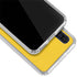 University of Michigan M Logo Yellow Galaxy A50 Clear Case
