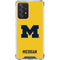 University of Michigan M Logo Yellow Galaxy A52 5G Clear Case