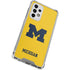 University of Michigan M Logo Yellow Galaxy A53 5G Clear Case