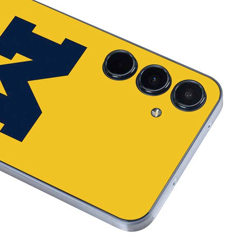 University of Michigan M Logo Yellow Galaxy A55 5G Skin