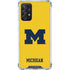 University of Michigan M Logo Yellow Galaxy A72 5G Clear Case