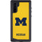 University of Michigan M Logo Yellow Galaxy Note 10 Waterproof Case