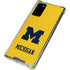 University of Michigan M Logo Yellow Galaxy Note20 5G Clear Case