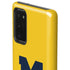 University of Michigan M Logo Yellow Galaxy Note20 5G Pro Case