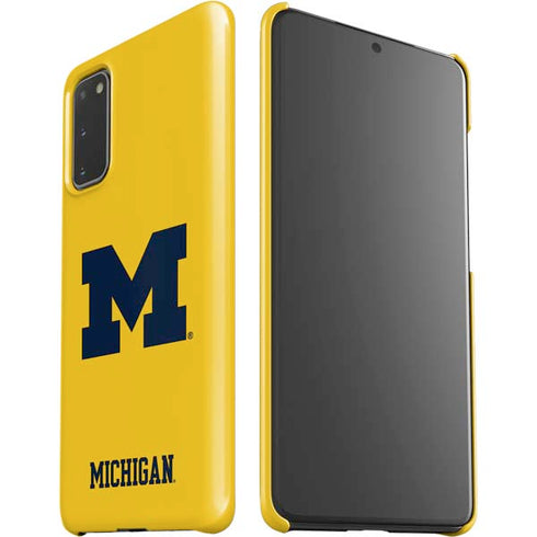 University of Michigan M Logo Yellow Galaxy S20 Lite Case