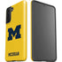 University of Michigan M Logo Yellow Galaxy S21 FE Pro Case