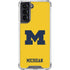 University of Michigan M Logo Yellow Galaxy S22 Clear Case
