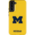 University of Michigan M Logo Yellow Galaxy S22 Plus Pro Case