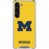 University of Michigan M Logo Yellow Galaxy S23 Clear Case