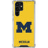 University of Michigan M Logo Yellow Galaxy S23 Ultra Clear Case