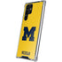 University of Michigan M Logo Yellow Galaxy S23 Ultra Clear Case