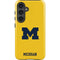 University of Michigan M Logo Yellow Galaxy S25 Impact Case