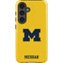 University of Michigan M Logo Yellow Galaxy S25 Impact Case