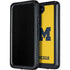 University of Michigan M Logo Yellow Galaxy S24 Plus Waterproof Case