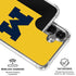 University of Michigan M Logo Yellow Galaxy S26 Plus Clear Case