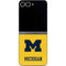 University of Michigan M Logo Yellow Galaxy Z Flip6 Skin
