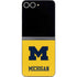 University of Michigan M Logo Yellow Galaxy Z Flip6 Skin