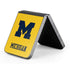 University of Michigan M Logo Yellow Galaxy Z Flip6 Skin