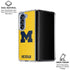 University of Michigan M Logo Yellow Galaxy Z Fold6 Clear Case
