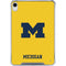 University of Michigan M Logo Yellow iPad 11th Gen (2025) Clear Case
