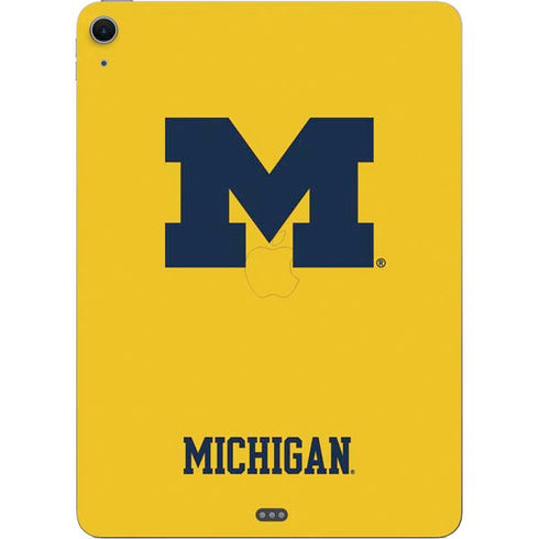 University of Michigan M Logo Yellow Apple iPad Air Skin