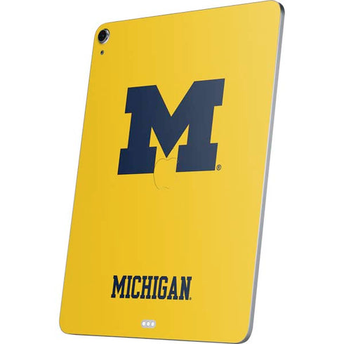University of Michigan M Logo Yellow Apple iPad Air Skin