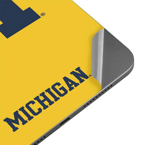 University of Michigan M Logo Yellow Apple iPad Mini Skin