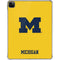 University of Michigan M Logo Yellow iPad Pro 11in (2024) Clear Case