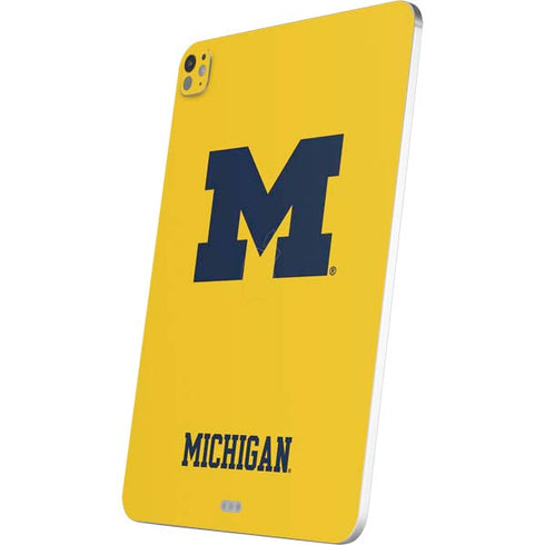 University of Michigan M Logo Yellow iPad Pro 13in M4 (2024) Skin