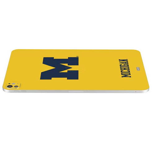 University of Michigan M Logo Yellow iPad Pro 13in M4 (2024) Skin