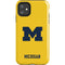 University of Michigan M Logo Yellow iPhone 11 Impact Case